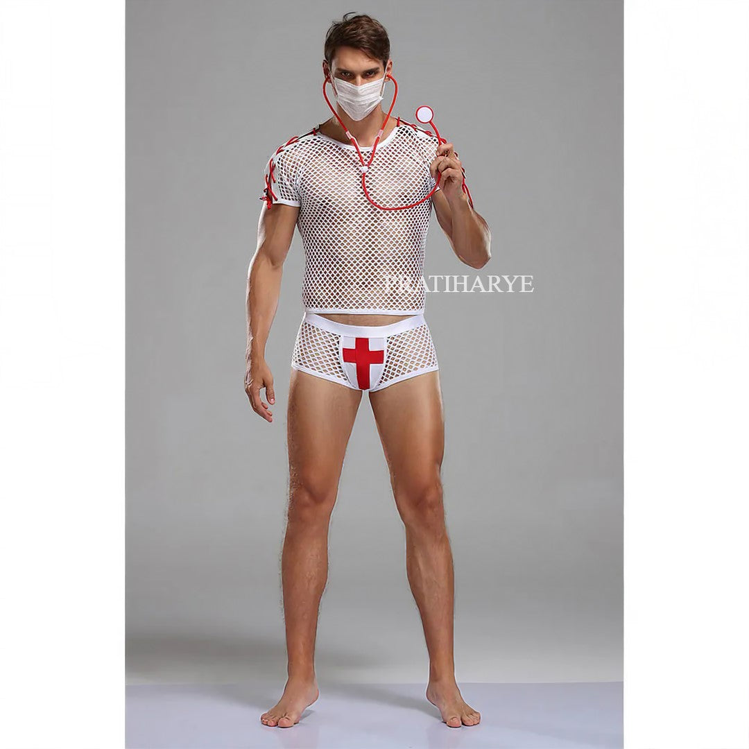 Men Nurse Costume