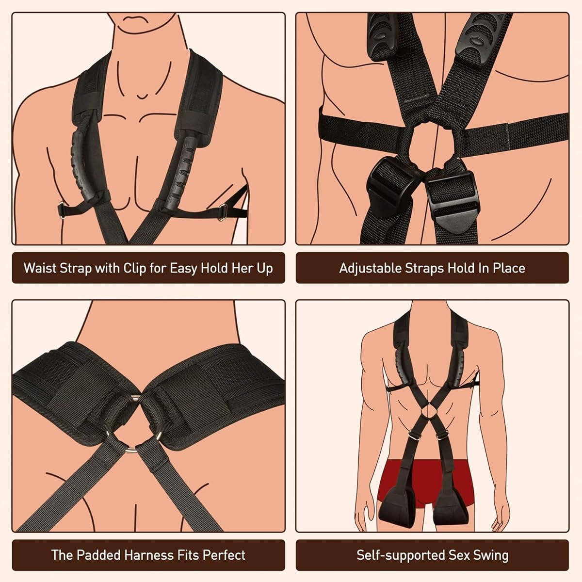 Bondage Restraints Couples Swing Toys