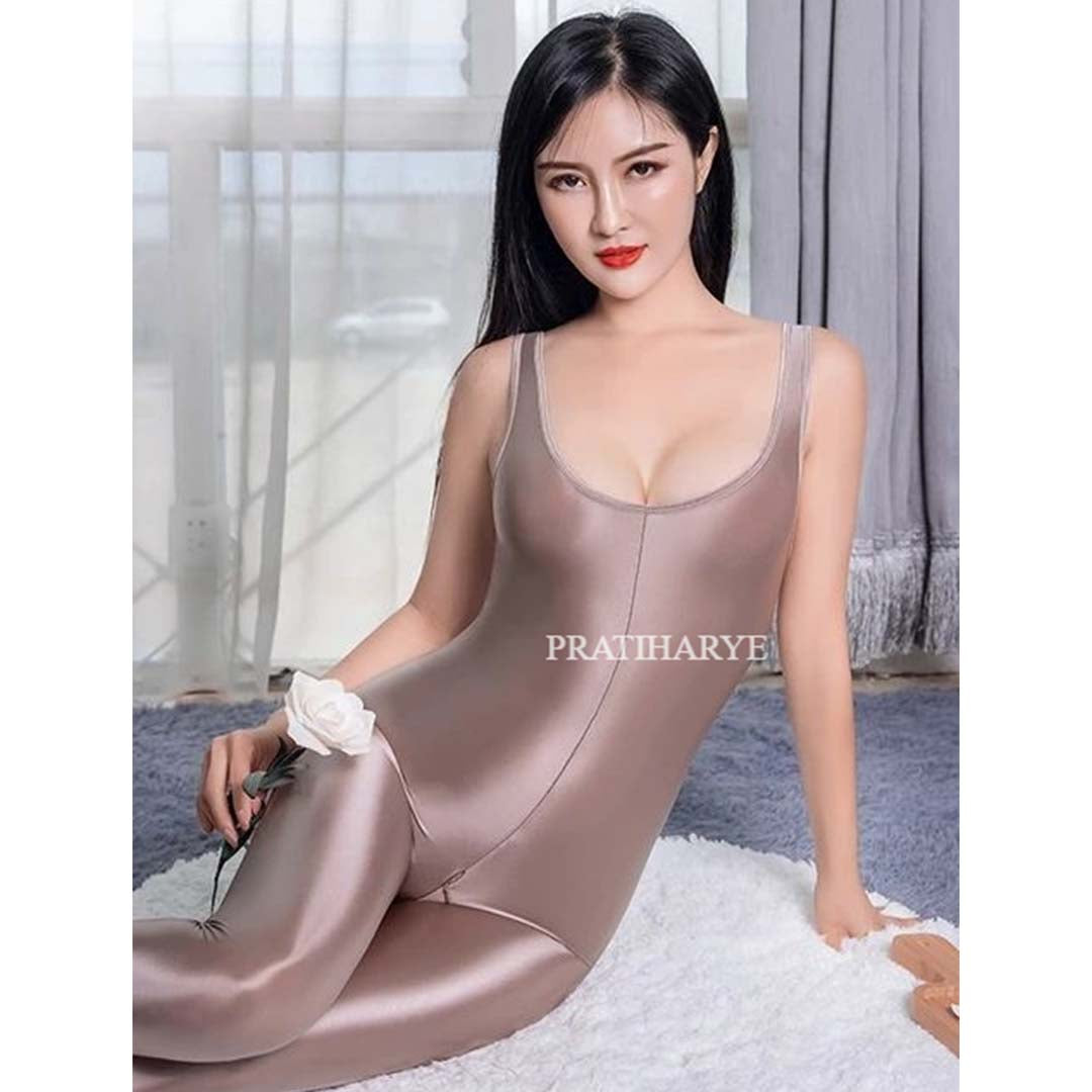 Shinny Seamless Jumpsuit | Catsuit