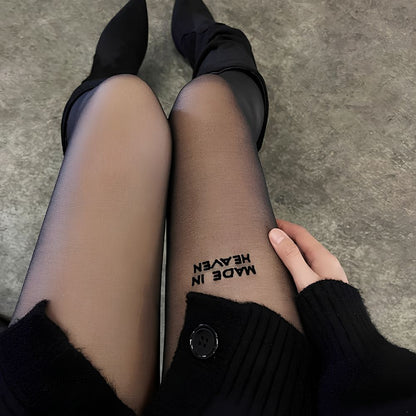 Made in Heaven Sheer Statement Tights