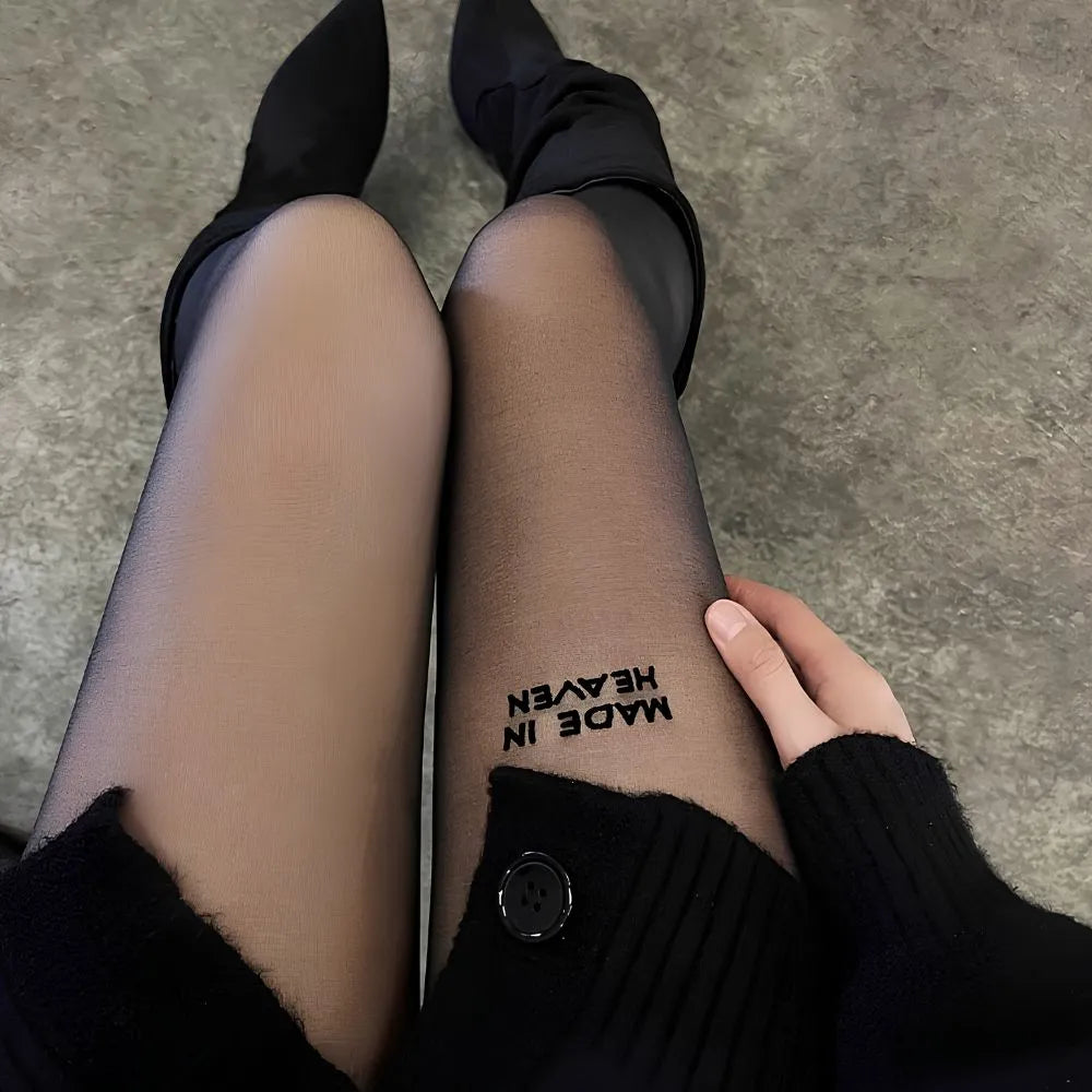 Made in Heaven Sheer Statement Tights