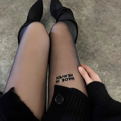 Made in Heaven Sheer Statement Tights