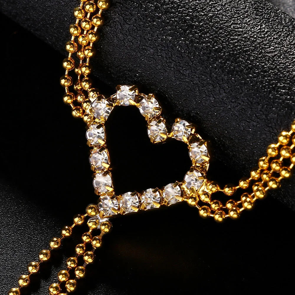 Heart Chain Cut-Out Thong