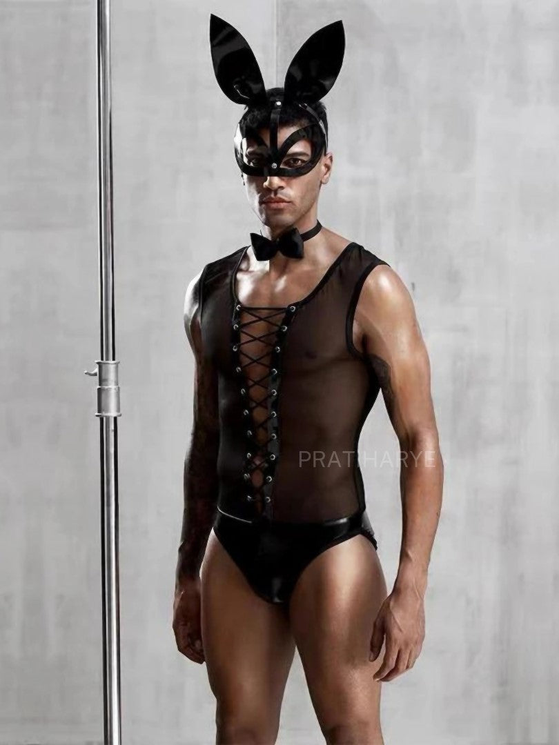 Sexy Men Rabbit Clubwear