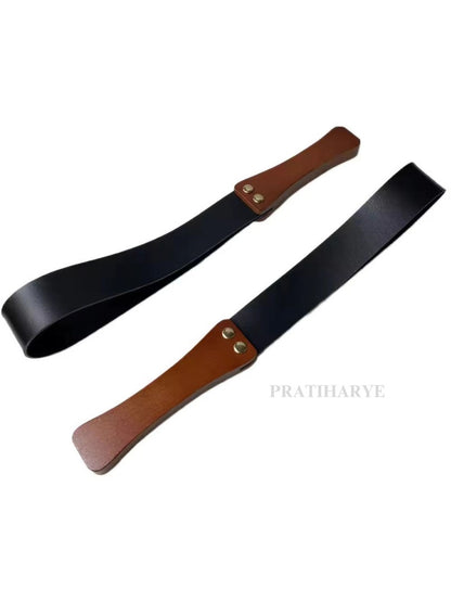 Wooden Soft Leather Flogger