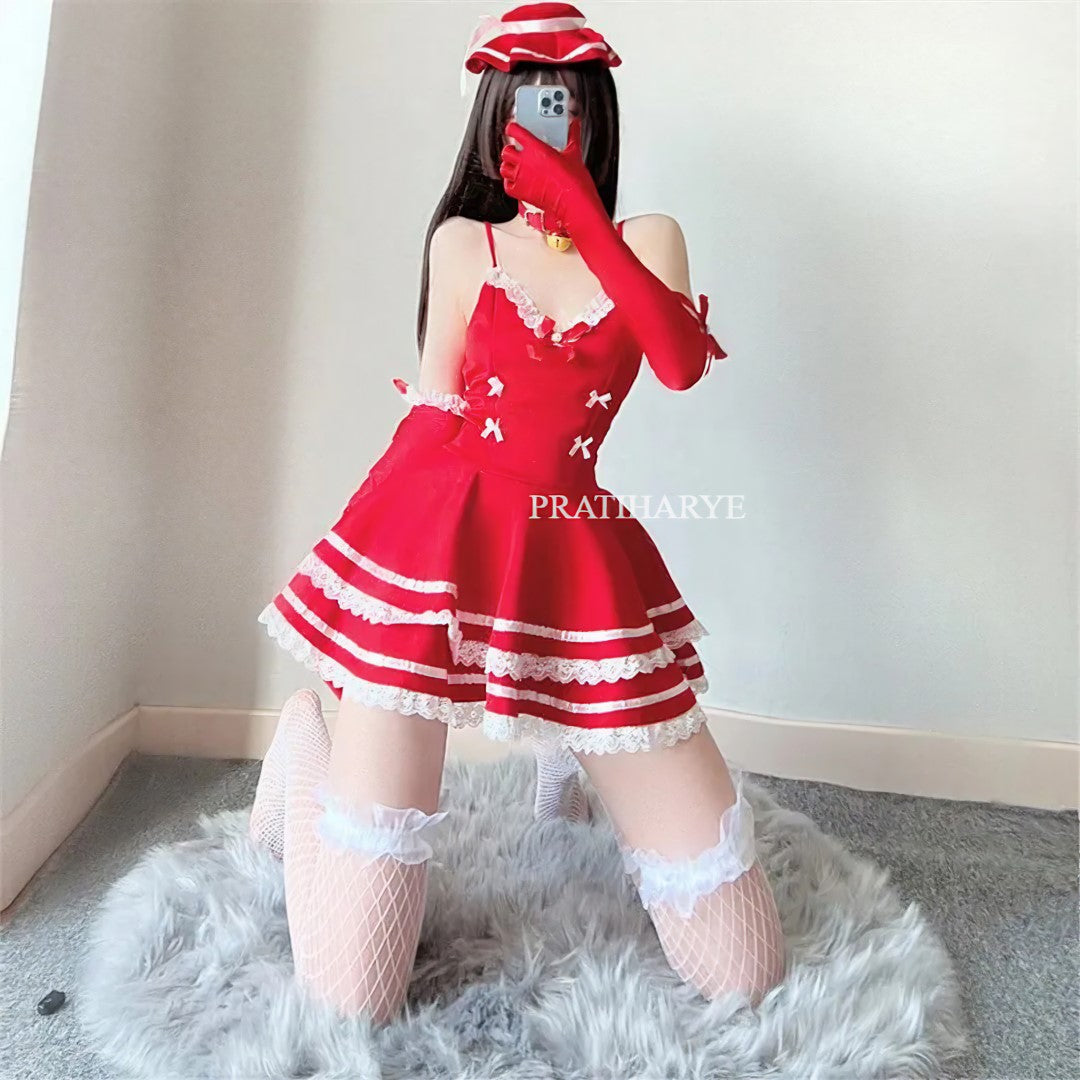 Skirt Maid Costume Set