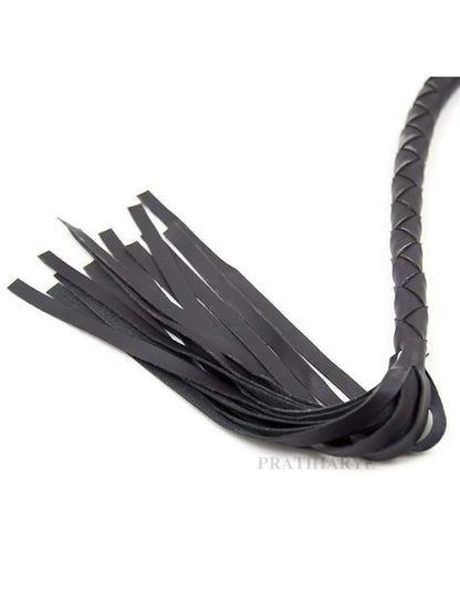 Fetish Spanking Flogger Whip PU Leather