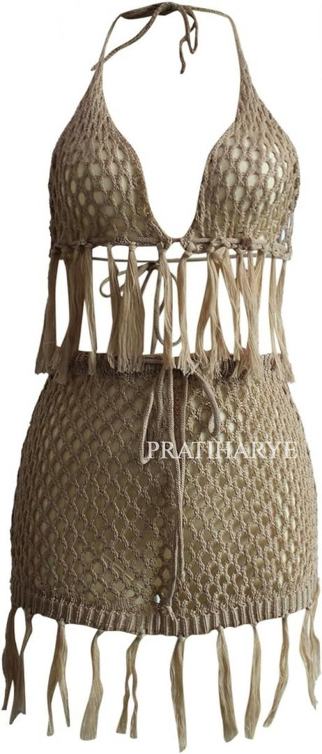 boho beach wear dress