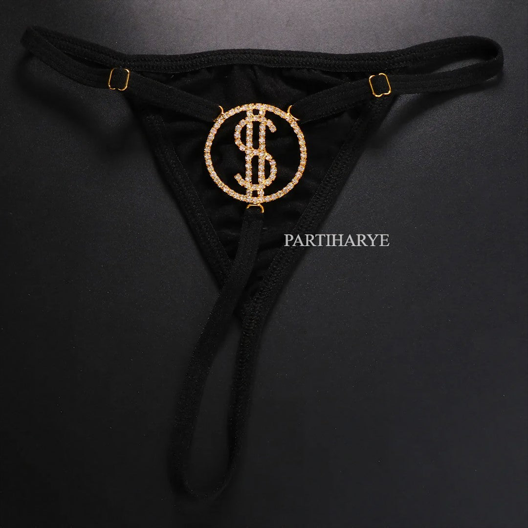 Dollar Chain Thong