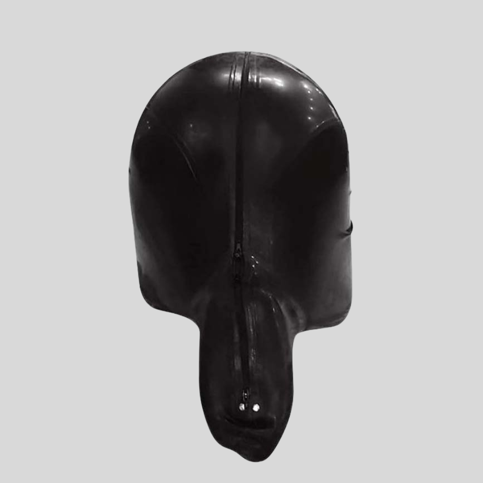 Faux Leather Prisoner Full Body Zentai Suit