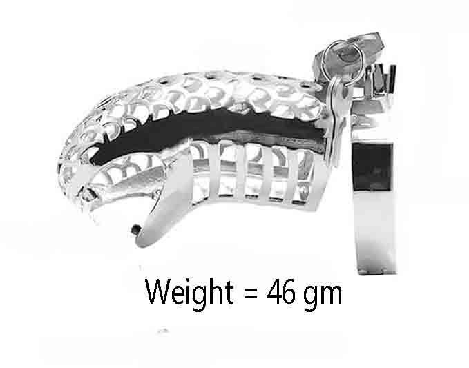 Panther Designed Stainless Steel Men Chasity Cage