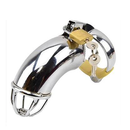 Steel Cover Male Chasity Cage lock