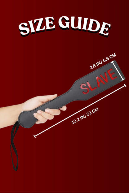 Leather Slave Bondage Paddle