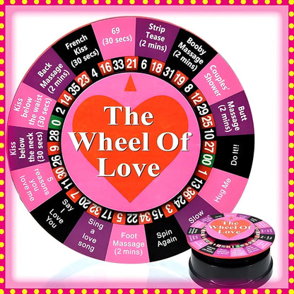 The Wheel of Love - Romantic Couple Spin Wheel Game