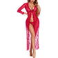 Front Open Long Robe