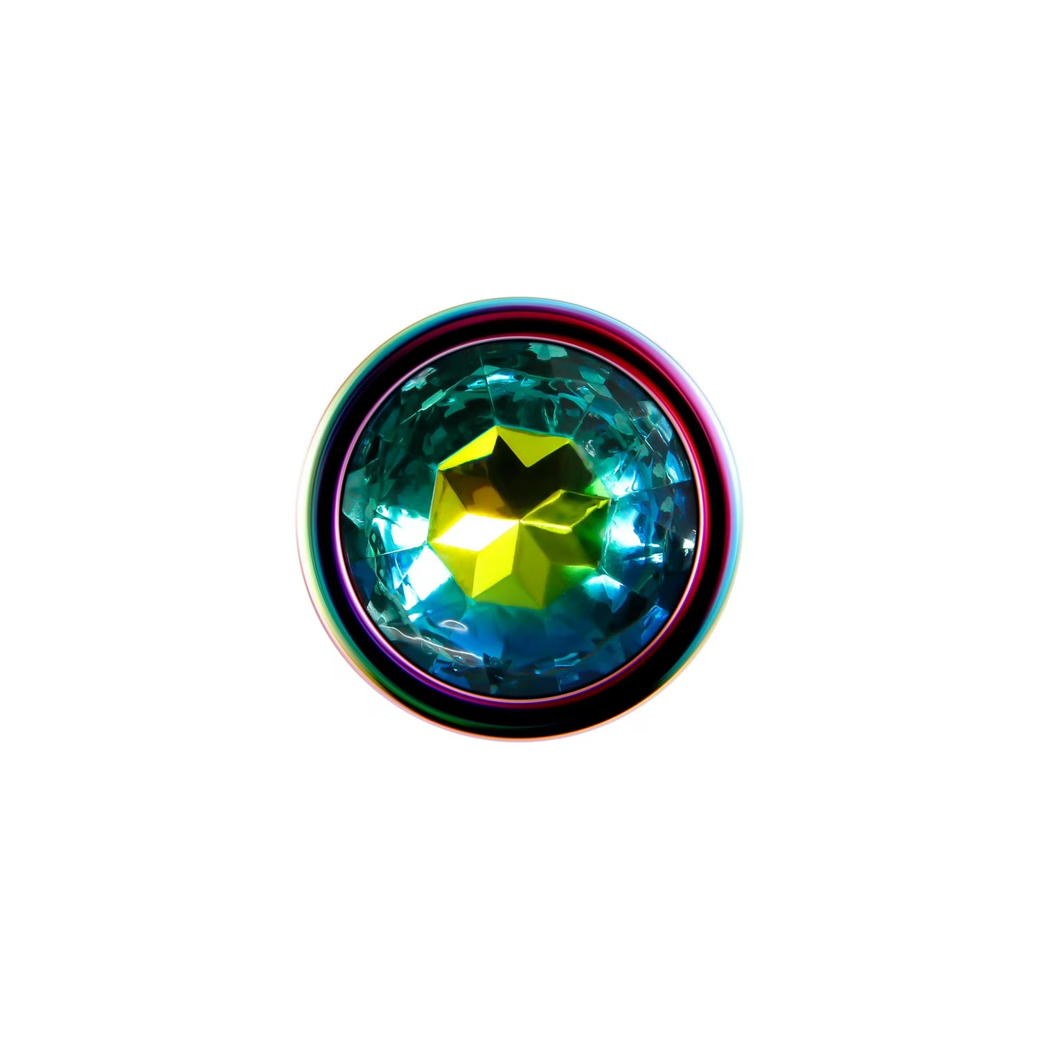 Premium Rainbow Steel Butt Plug