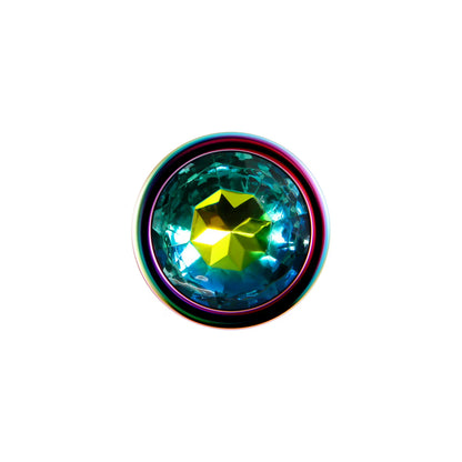 Premium Rainbow Steel Butt Plug