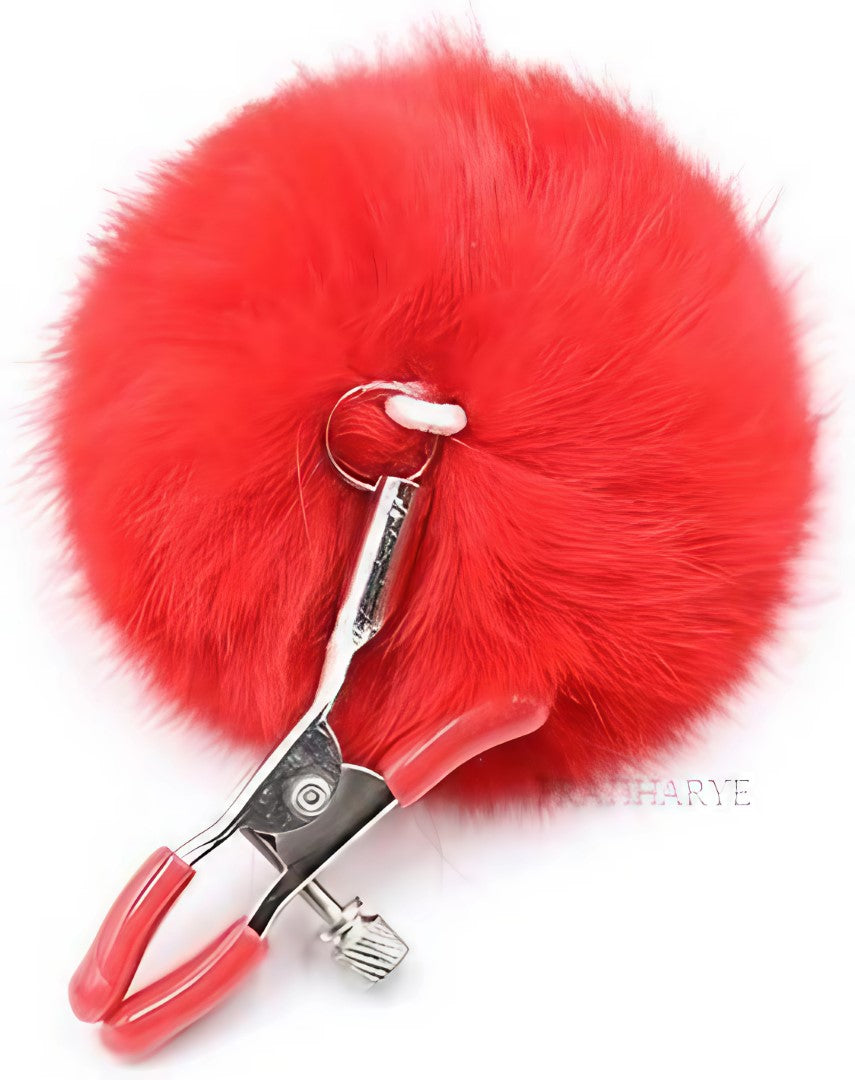 Pom Pom Ball Nipple Clamps