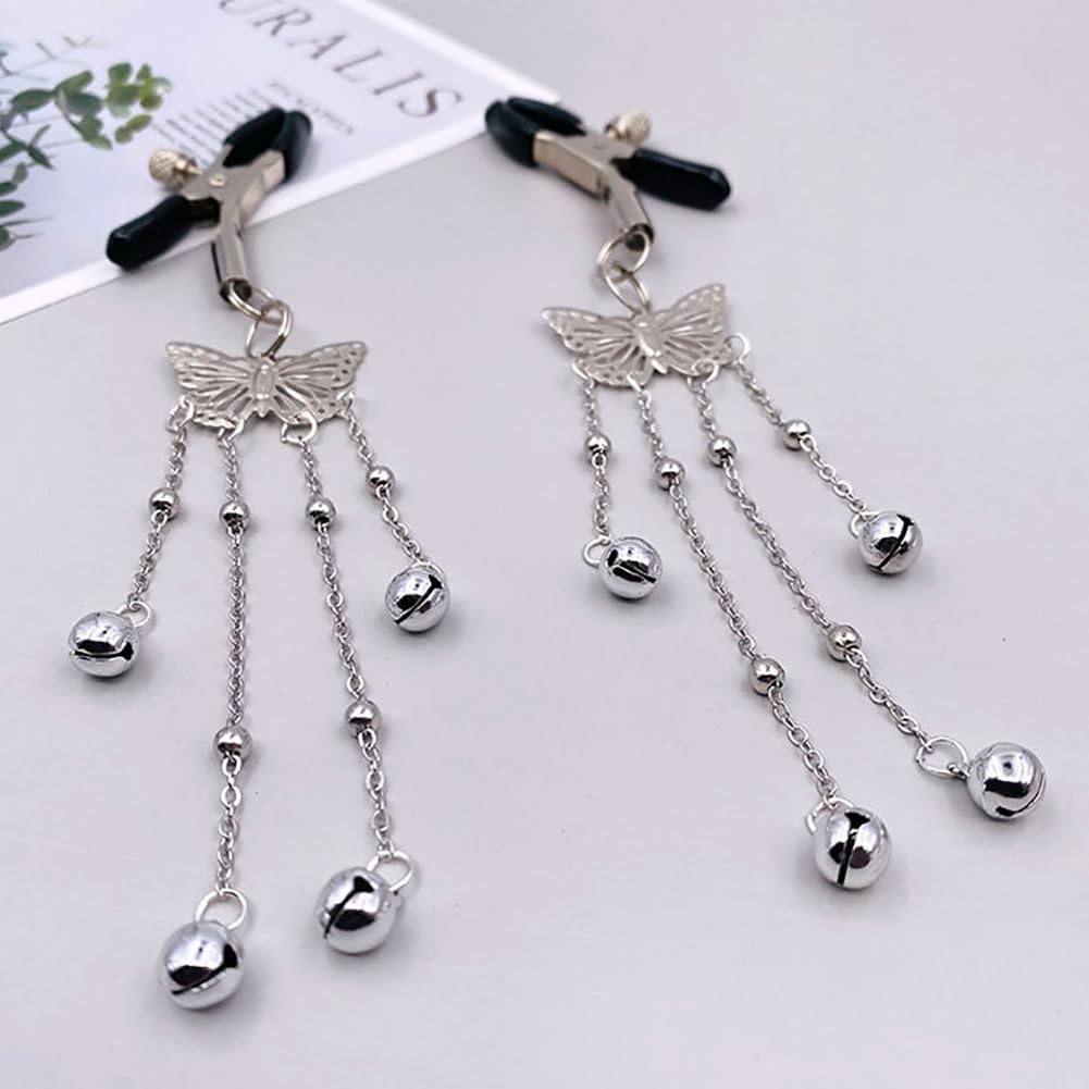Butterfly Charm Nipple Clamp