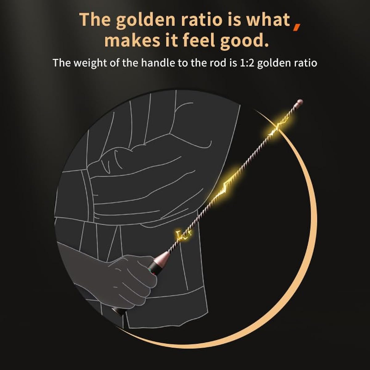 Premium Electric Stimulation Shock Device Long Stick