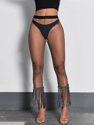 Hot Fashionable Rhinestone Embellished Pant