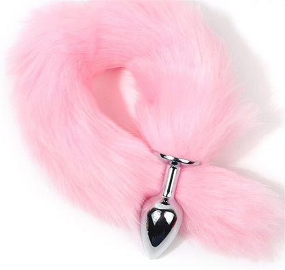 Fox Tail Steel Butt/Anal plug