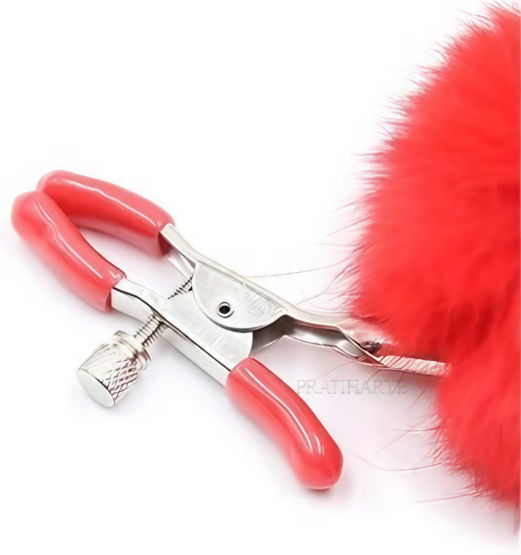 Pom Pom Ball Nipple Clamps