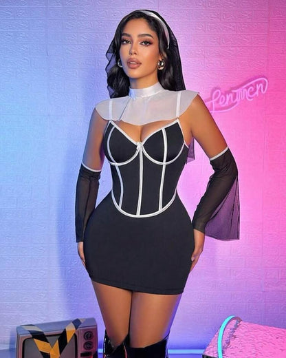 Nun Roleplay Costume Outfit