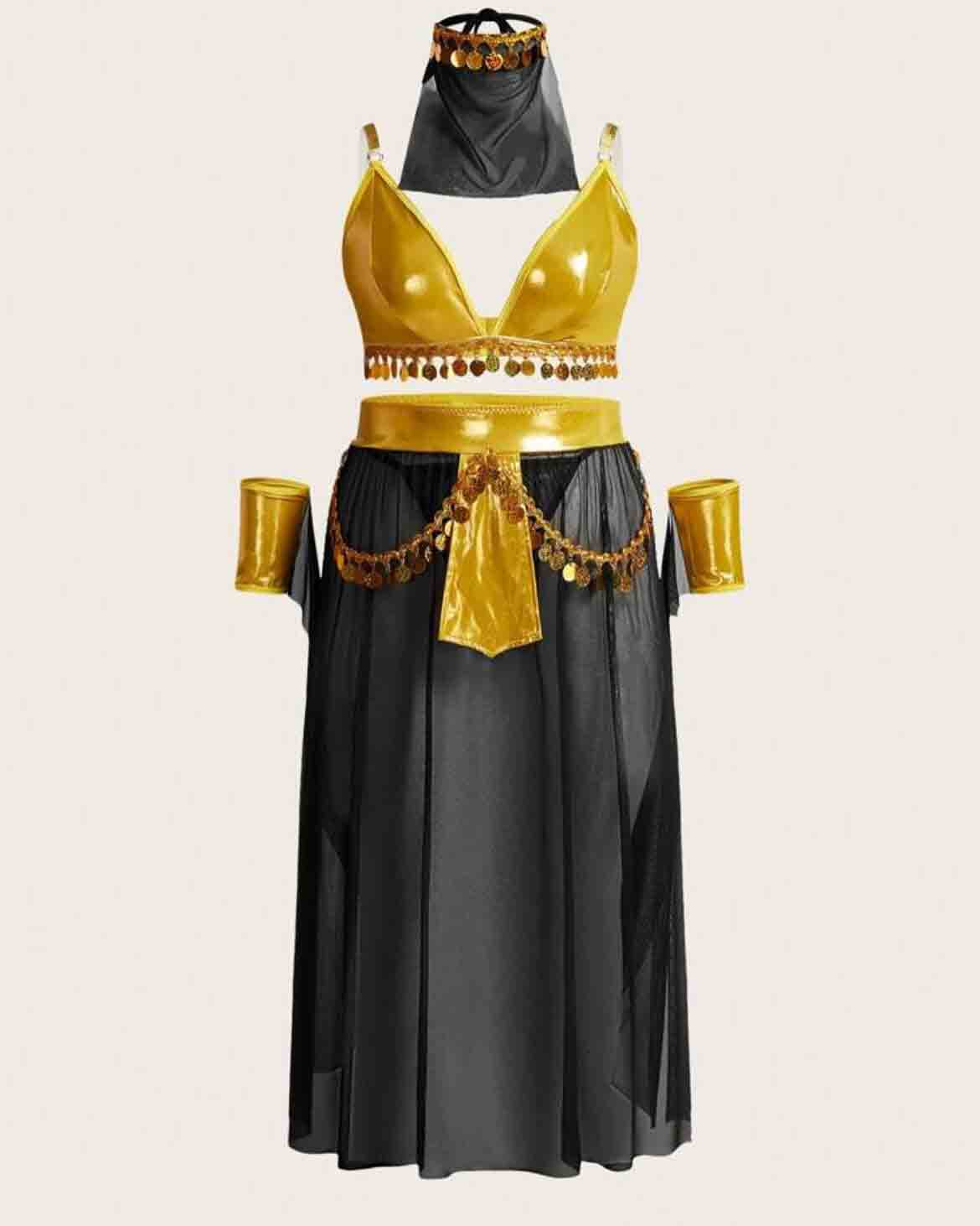 Arabian Belly Dancer Roleplay Outfit Plus Size