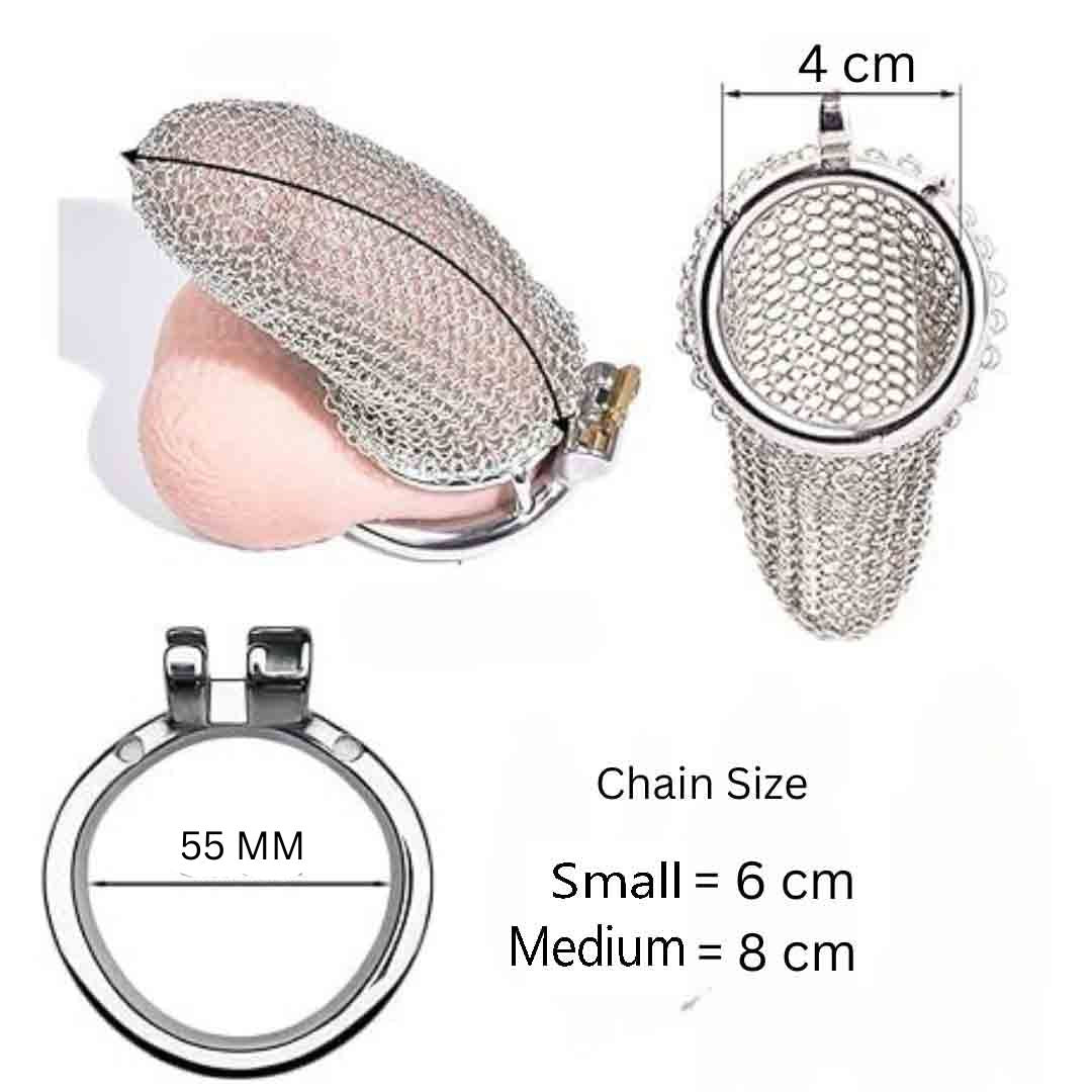 Male Stainless Steel Penis Cage