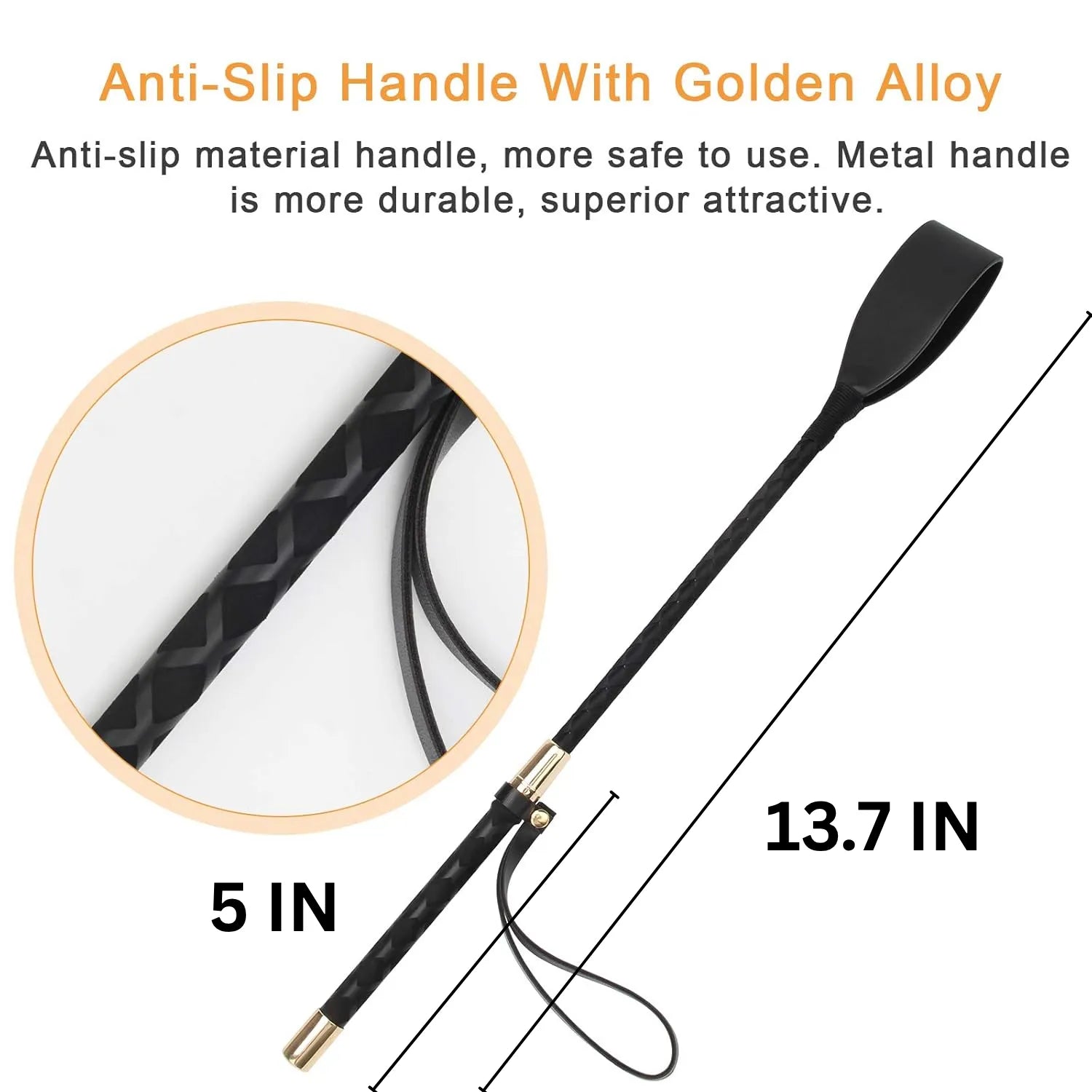 Shadow Command Single-Tail Whip - Short