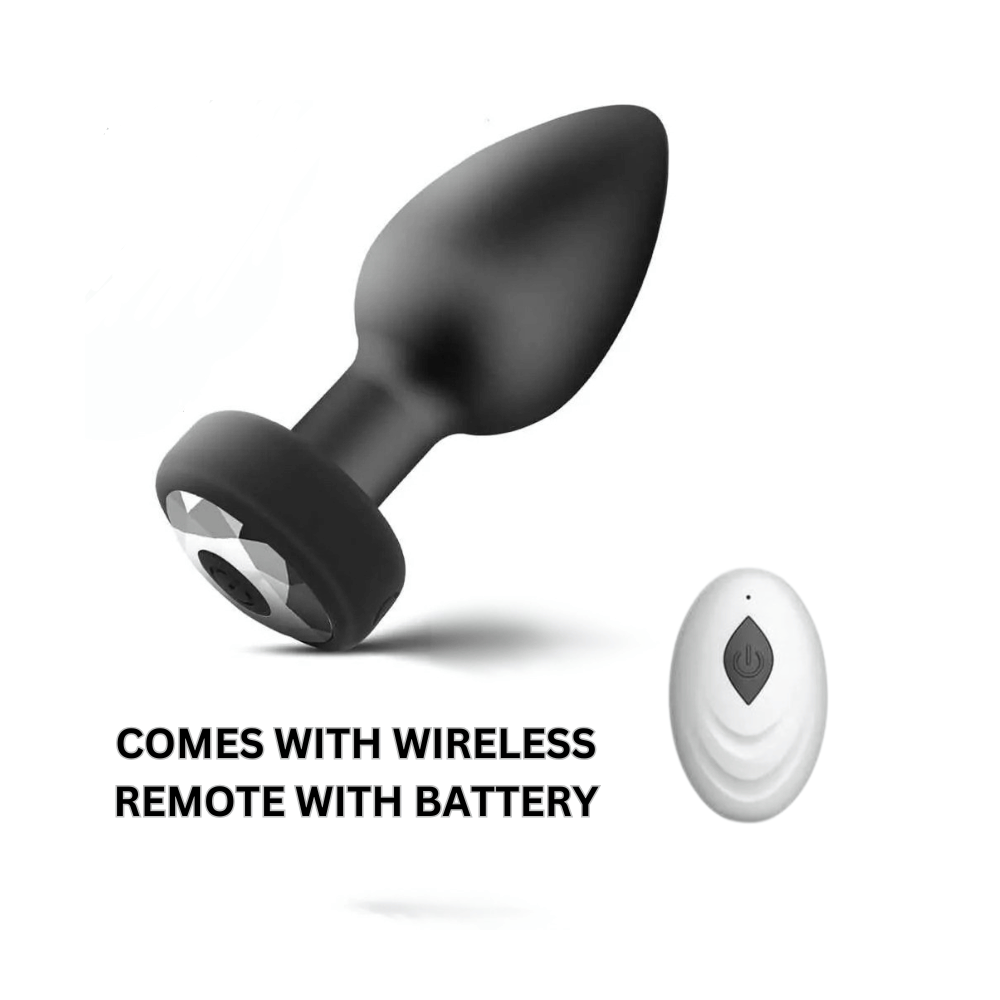 Wireless Remote Silicone Vibrating Butt Plug PRATIHARYE Wireless Remote Silicone Vibrating Butt Plug PRATIHARYE