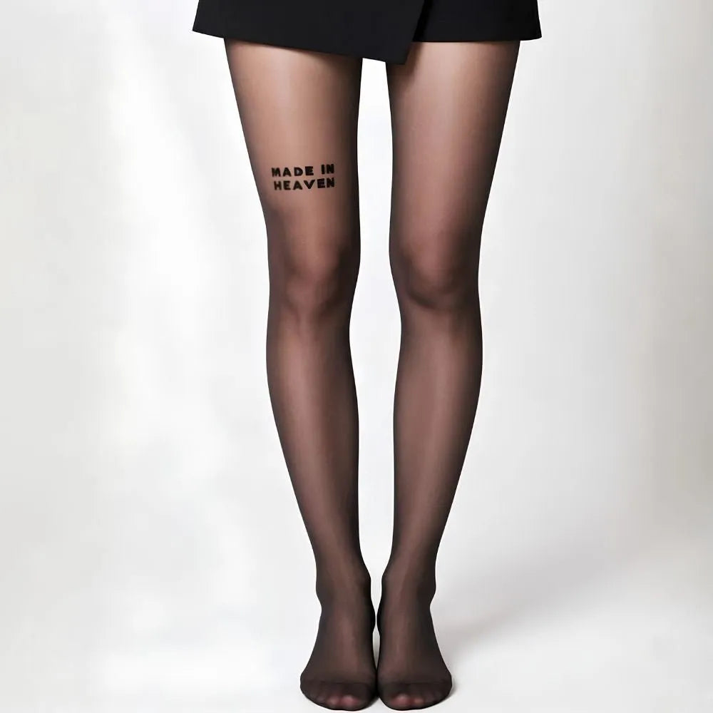 Made in Heaven Sheer Statement Tights