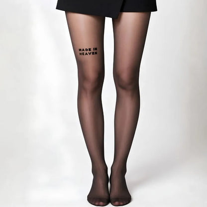 Made in Heaven Sheer Statement Tights