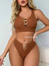 Beachwear Ribbed Bra & Panty