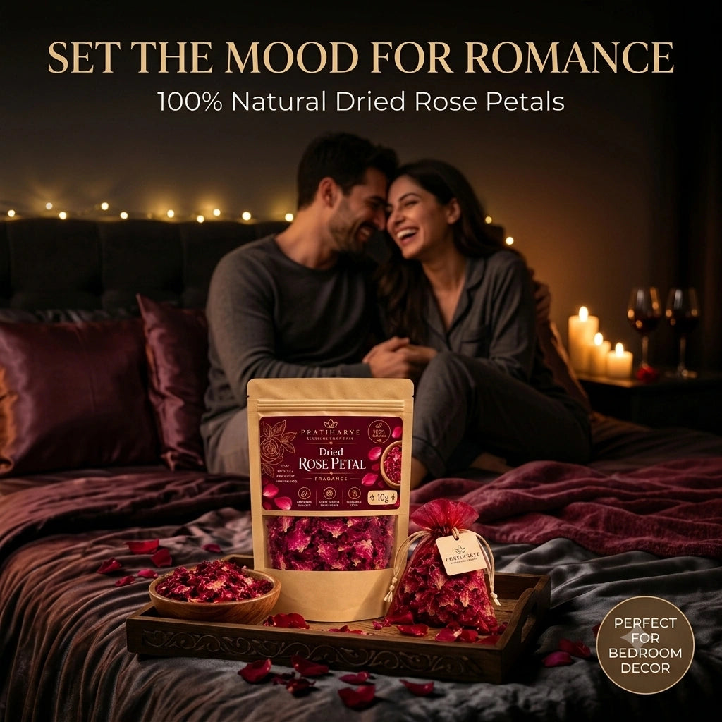 Dried Rose Petals Fragrance 10g Potli