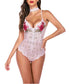 Embroidery Teddy Bodysuit - Deal product