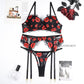 Red Lips Garter set