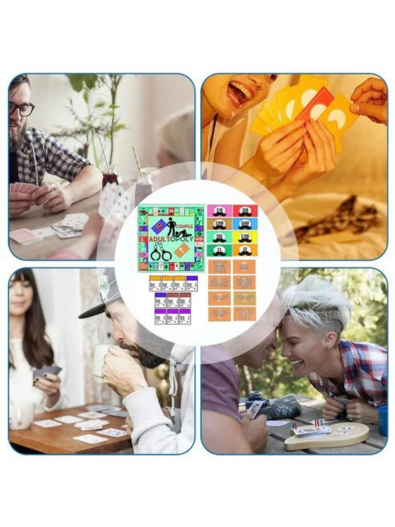 Couple Adultopoly Board Game