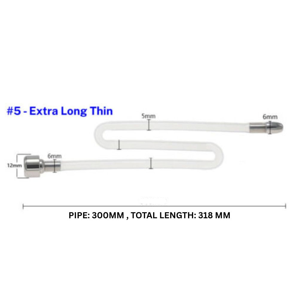 Soft Silicone Urethral Catheter Tube D-9
