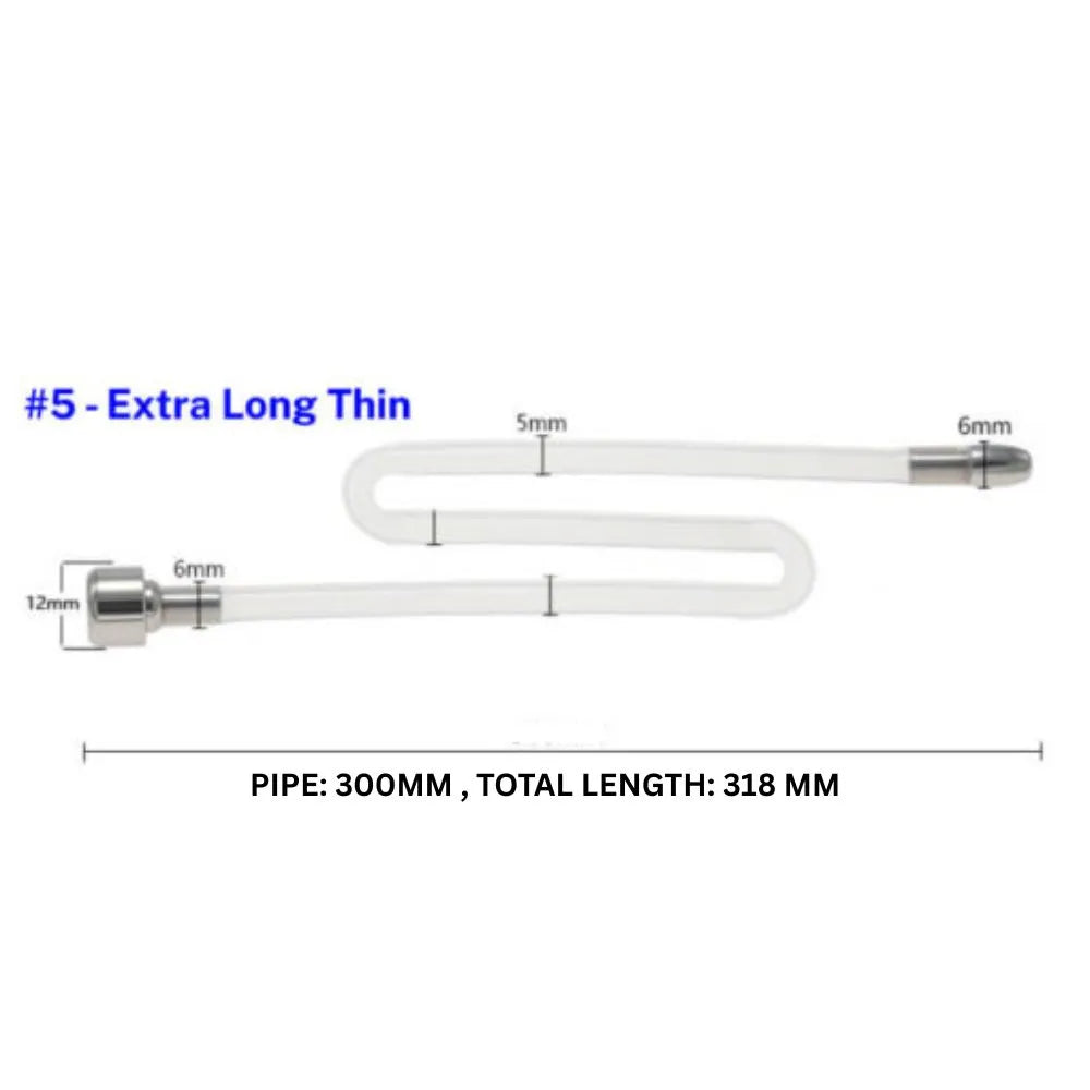 Soft Silicone Urethral Catheter Tube D-9