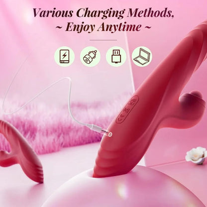 Rabbit G-spot Tapping Thrusting vibrator