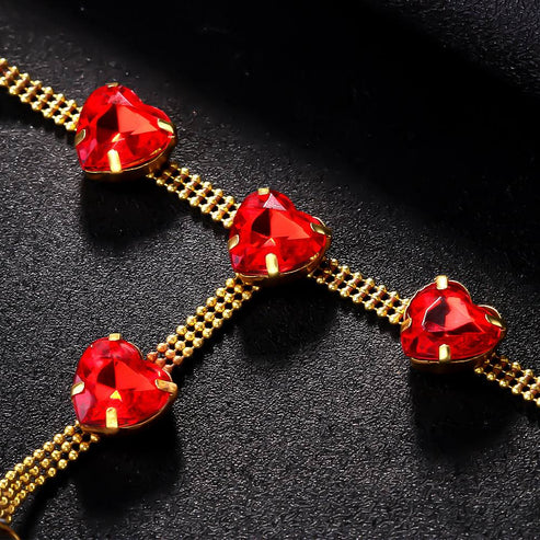 Designer Heart Chain Thong