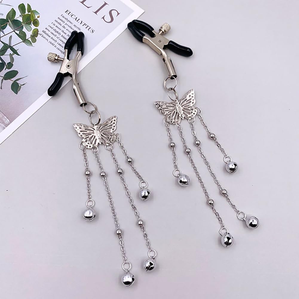 Butterfly Charm Nipple Clamp