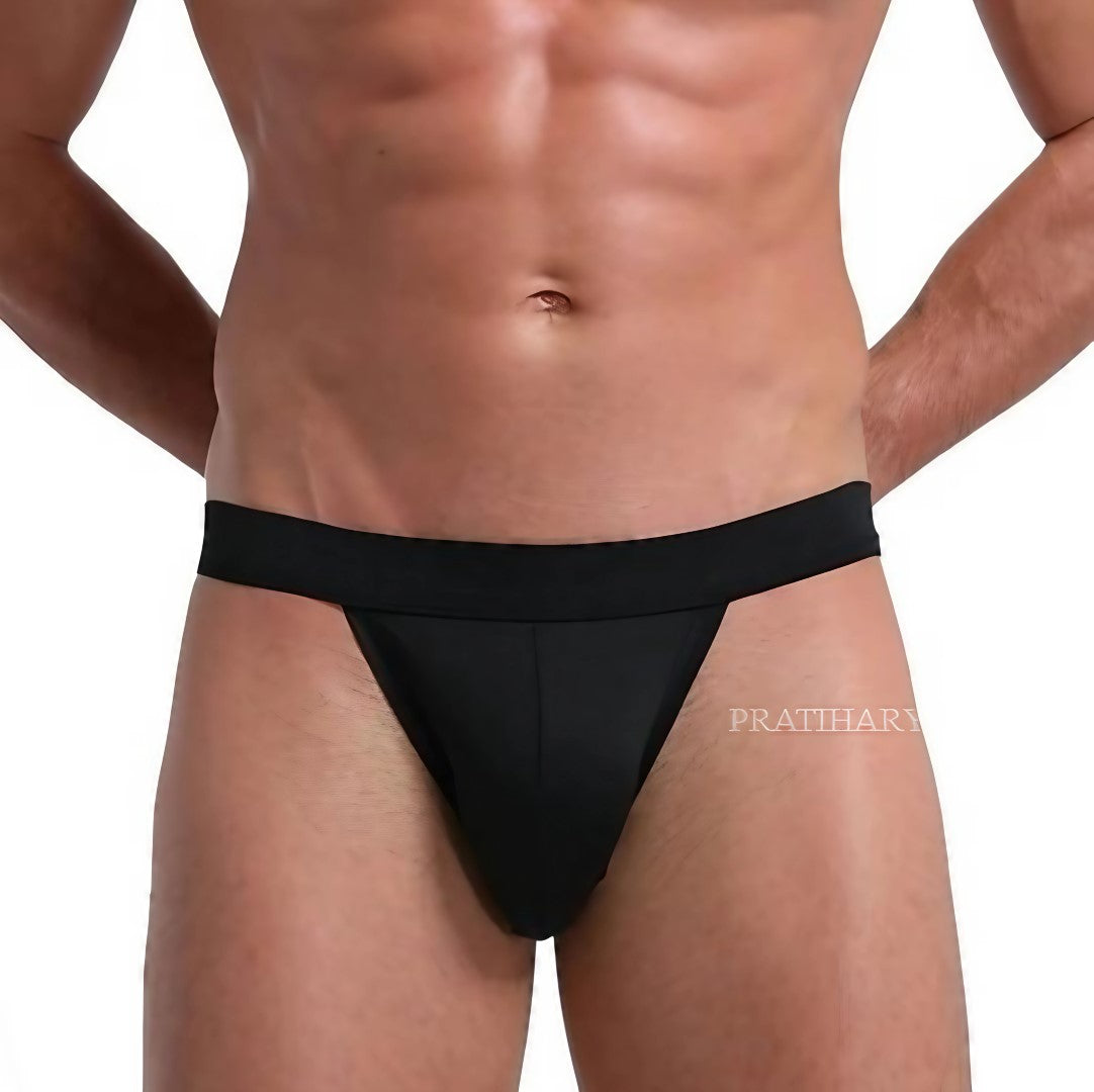 Men Sexy Solid Brief/Thong