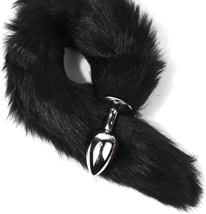 Fox Tail Steel Butt/Anal plug
