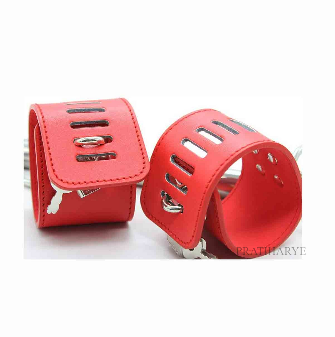 Short Metal Spreader bar Hand &amp; Ankle Cuffs