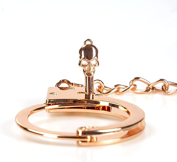 Premium Rose Gold Metal Handcuff