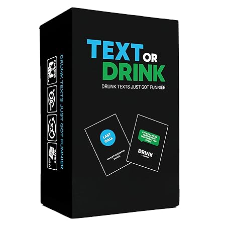 Text or Drink Card Game