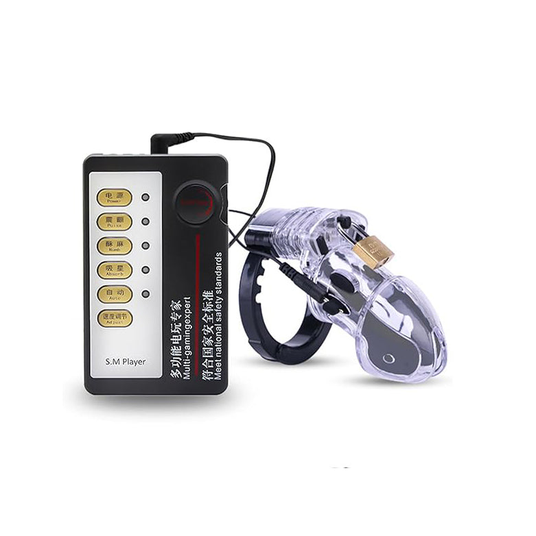 Plastic Electro Chastity Cage